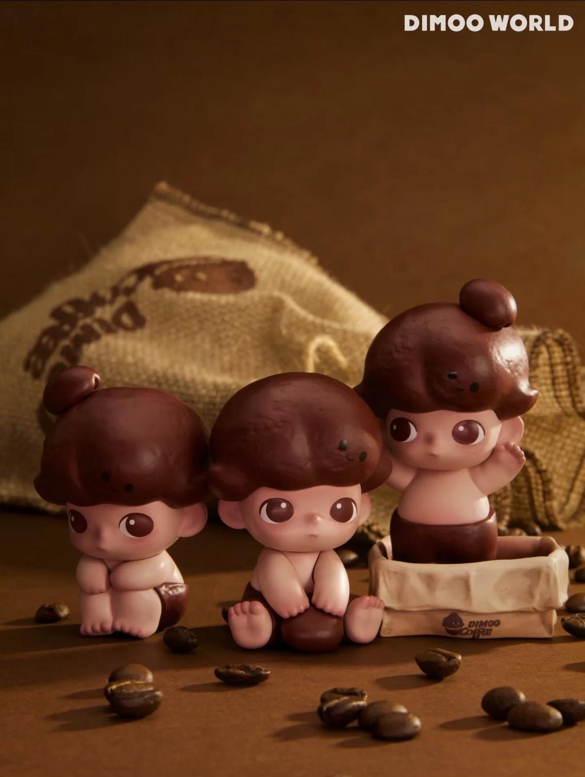 Dimoo Coffee Bean Set Limited